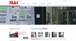 Desktop Screenshot of makroplast.com